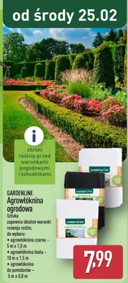 Agrowłóknina ogrodowa promocja w Aldi