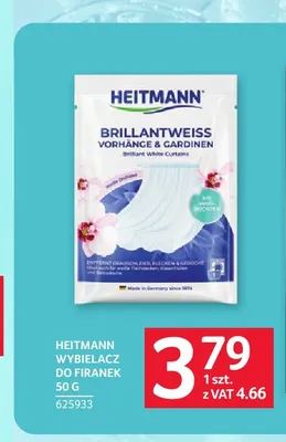Wybielacz do firanek Heitmann promocja w Selgros