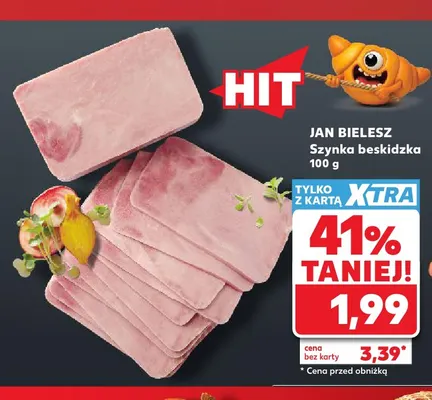 Szynka beskidzka Jan Bielesz promocja w Kaufland
