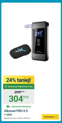 Alkomat PRO X-5 + etui promocja w ERLI