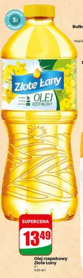 Olej rzepakowy Złote Łany promocja w Dino
