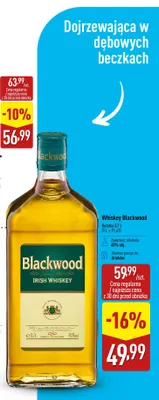 Whiskey Blackwood promocja w Aldi