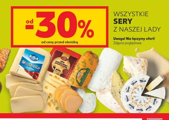 Sery z naszej lady promocja w Kaufland