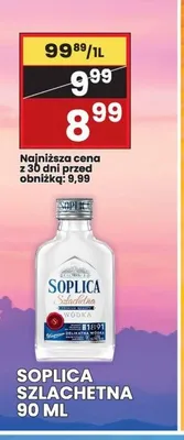 Wódka Soplica Szlachetna promocja w Wafelek