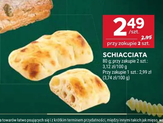 Schiacciata promocja w Stokrotka