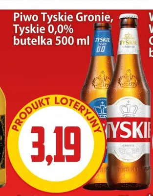 Piwo Tyskie Gronie promocja w Kupiec