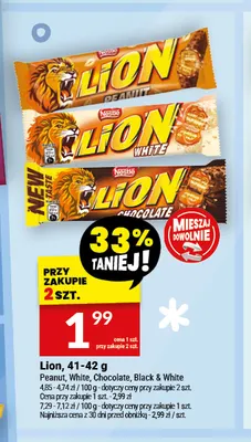 Baton Lion Peanut promocja w Twój Market