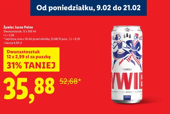 Piwo promocja w Lidl