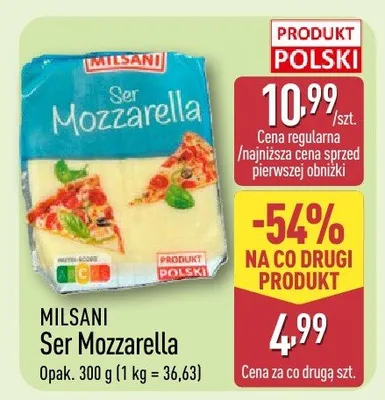 Ser Mozzarella promocja w Aldi