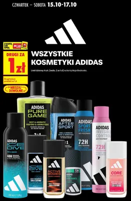 Antyperspirant w sprayu Adidas Invisible Control promocja w Biedronka