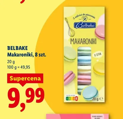 Makaroniki, 8 szt. promocja w Lidl