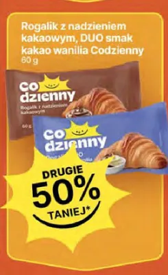 Rogalik Codzienny promocja w Delikatesy Centrum