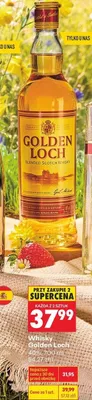 Whisky Golden Loch Blended Scotch Whisky 40% promocja w Biedronka