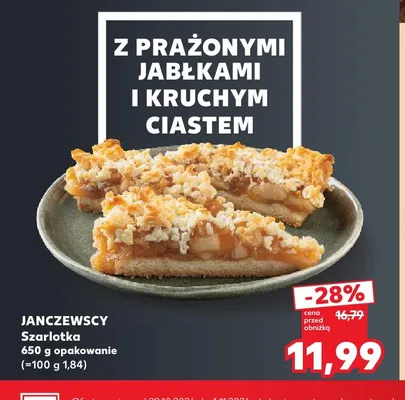 Szarlotka Janczewscy promocja w Kaufland