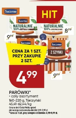 Parówki Tarczyński promocja w Chata Polska