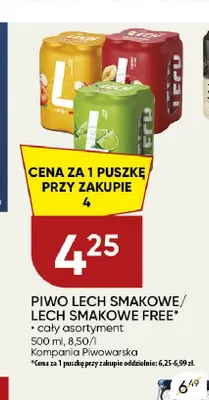 Piwo bezalkoholowe Lech Smakowe promocja w Chata Polska
