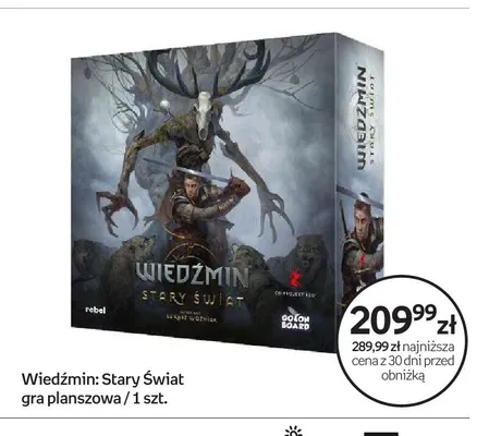 Gra planszowa Wiedźmin: Stary Świat promocja w Empik