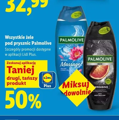 Żel pod prysznic Palmolive promocja w Lidl