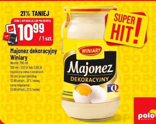 Majonez dekoracyjny promocja w POLOmarket