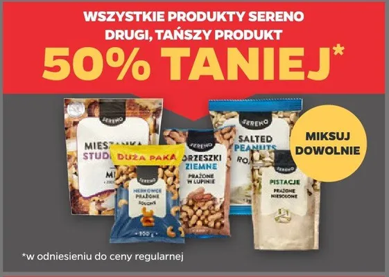 Orzeszki ziemne promocja w Netto
