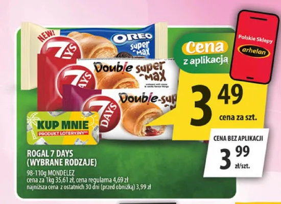 Rogal 7 Days Double Super Max promocja w Arhelan