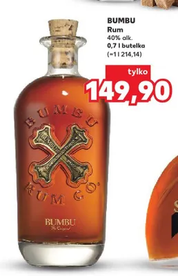Rum Bumbu promocja w Kaufland