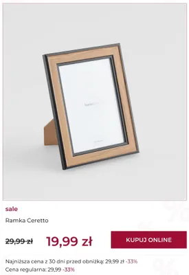 Ramka Ceretto home&you promocja w home&you