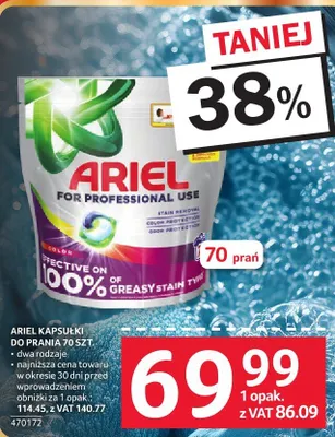 Kapsułki do prania promocja w Selgros