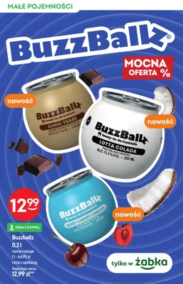 Drink BuzzBallz Berry Cherry Limeade promocja w Żabka