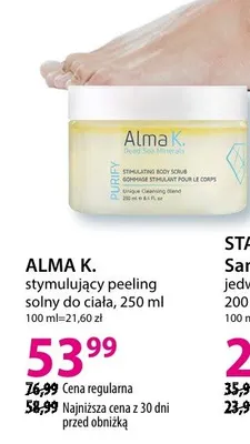 Peeling stymulujący solny do ciała promocja w Hebe