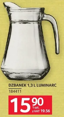 Dzbanek 1,3 l Luminarc Trent promocja w Selgros