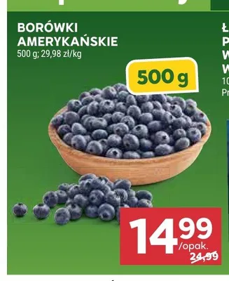 Borówki amerykańskie promocja w Stokrotka