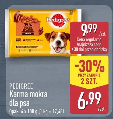 Karma mokra dla psa promocja w Aldi