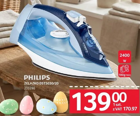 ŻELAZKO DST5030/20 PHILIPS 233290 promocja w Selgros