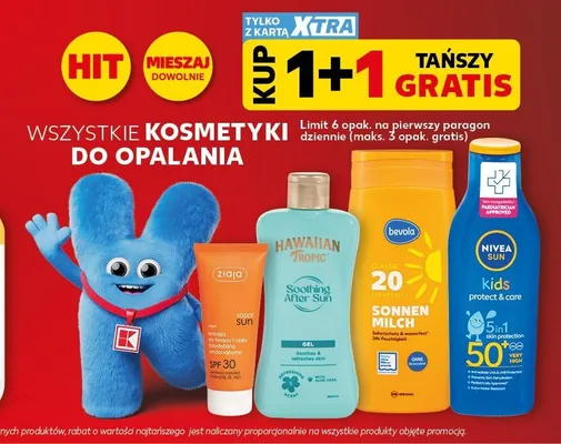 Balsam do opalania dla dzieci Nivea Sun Kids Protect & Care SPF 50+ promocja w Kaufland