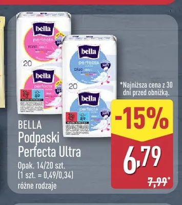 Podpaski Perfecta Ultra Bella promocja w Aldi