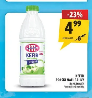 Kefir Polski naturalny promocja w Arhelan
