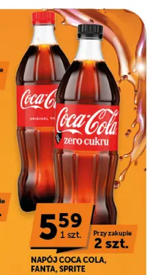 Napój gazowany Coca-Cola promocja w Euro Sklep