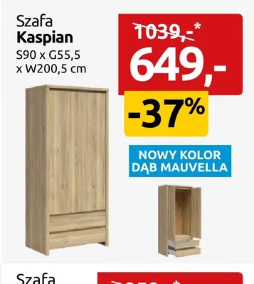 Szafa Kaspian promocja w Black Red White