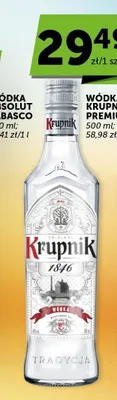 Wódka Krupnik Premium promocja w Groszek