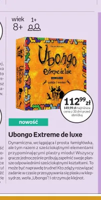 Gra planszowa Ubongo Extreme de luxe Egmont promocja w Empik