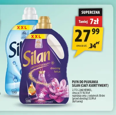 Płyn do płukania Silan promocja w Arhelan