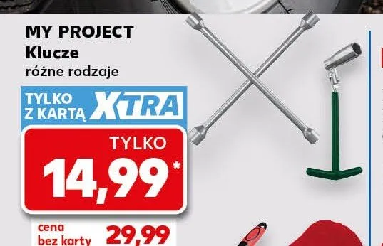 Klucze My Project promocja w Kaufland