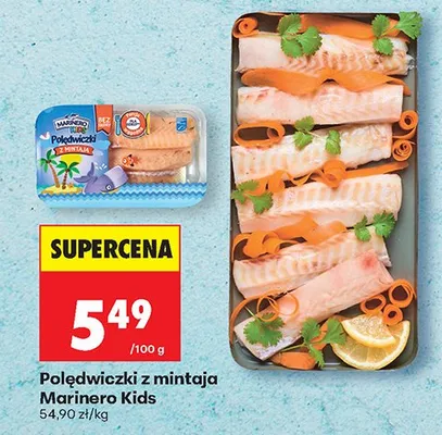 Polędwiczki z mintaja promocja w Biedronka