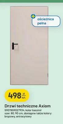 Drzwi techniczne Axiom promocja w Castorama