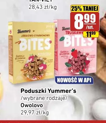 Poduszki truskawkowe Yummer's 300 g promocja w API Market
