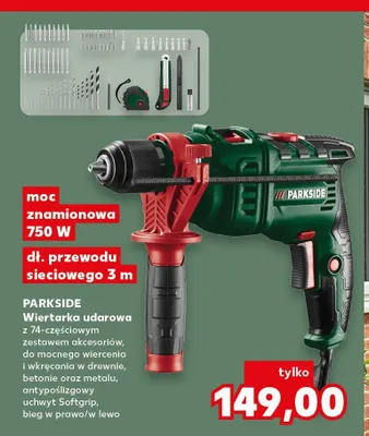 Wiertarka udarowa Parkside promocja w Kaufland