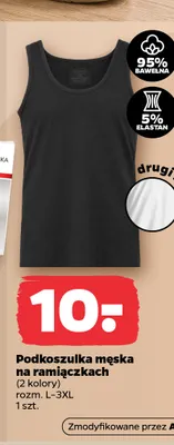 Podkoszulka męska na ramiączkach promocja w Netto