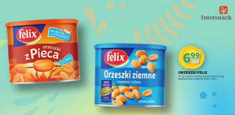 Orzeszki z pieca z solą Felix promocja w Stokrotka