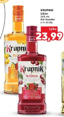 Likier wiśnia promocja w Kaufland